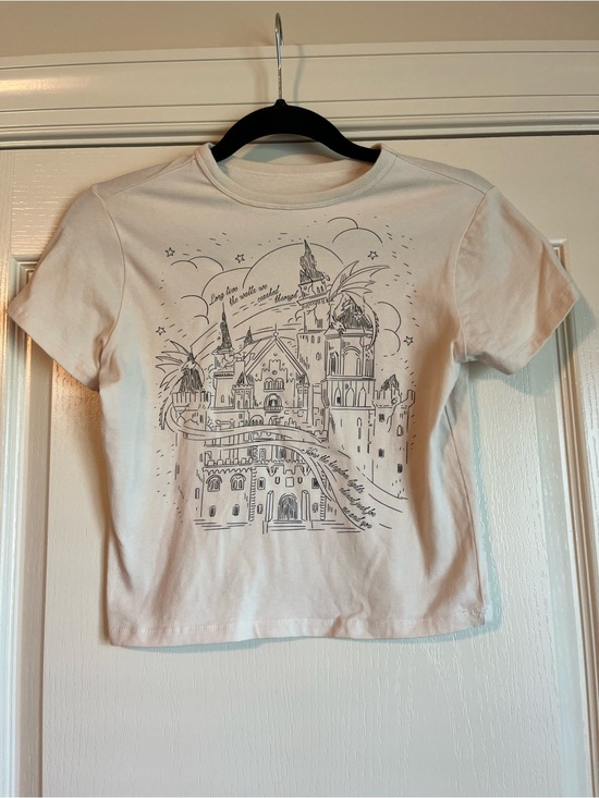 Taylor Swift Tops - Taylor Swift Cream Speak Now Crop Top Small